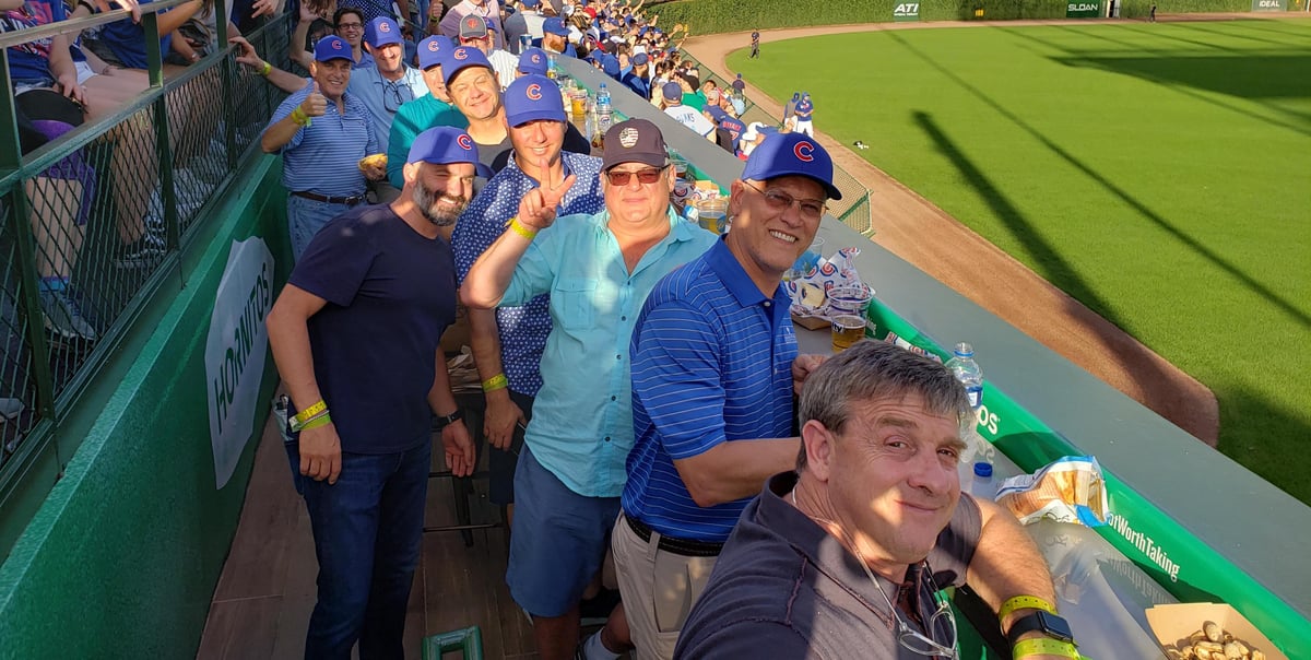 CoCo Agency Council at the Cubs game